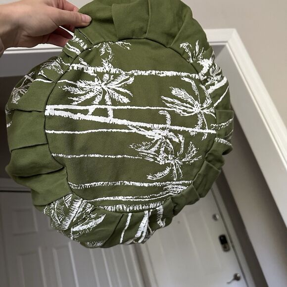 Kealopiko Hawaii All Aloha Eke Nui Large Tote 100% Cotton Olive Green - Picture 4 of 12